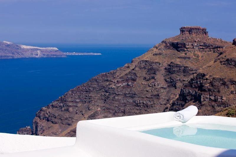 Mirabo Villas (Adults Only) Firostefani Bagian luar foto