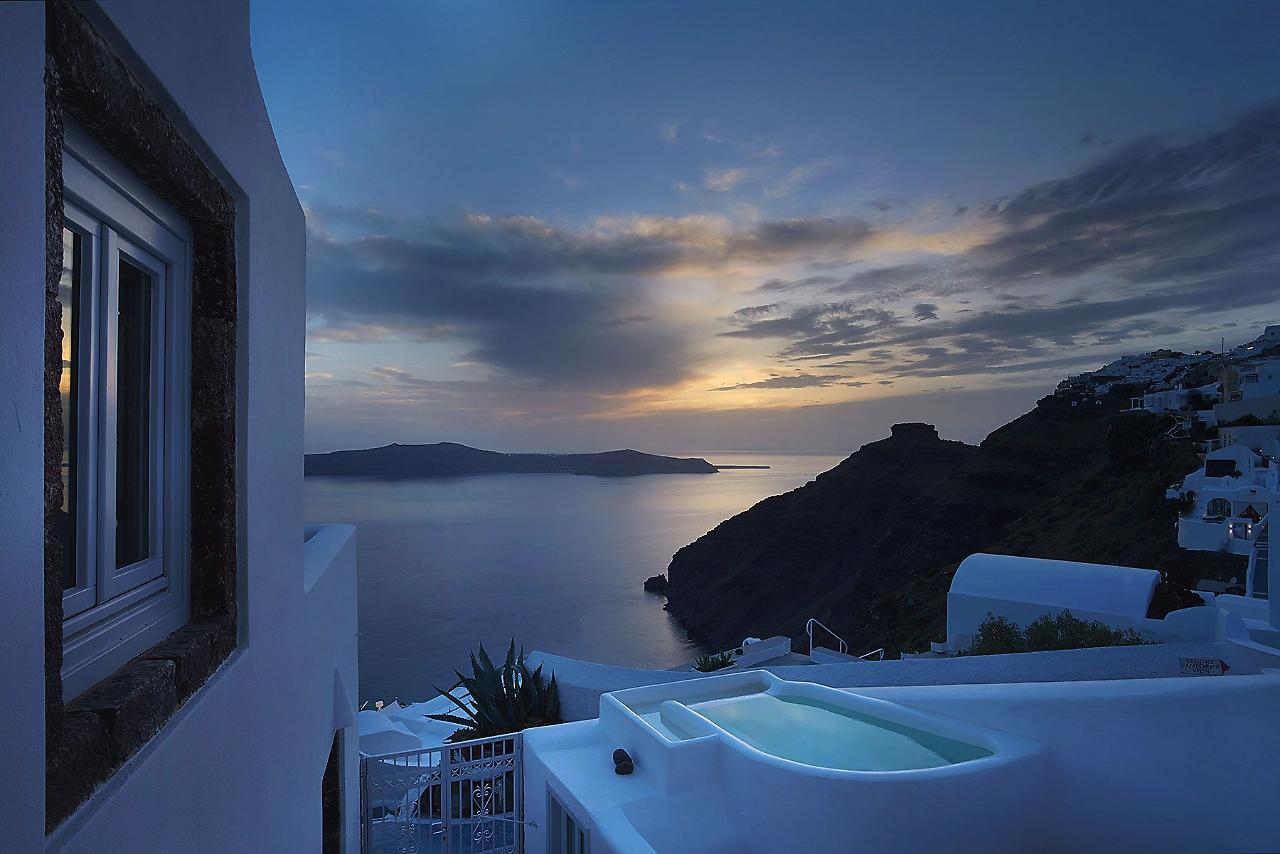 Mirabo Villas (Adults Only) Firostefani Bagian luar foto