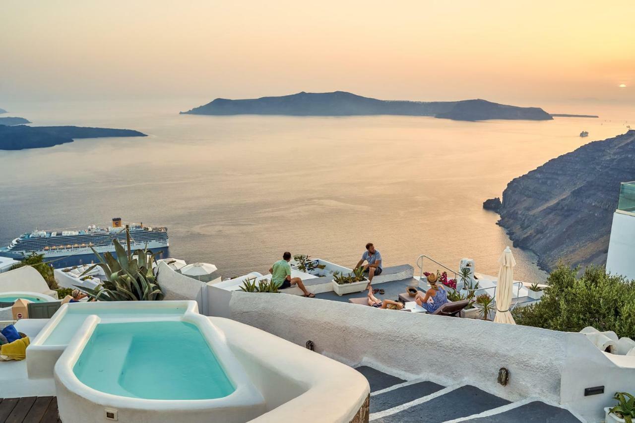 Mirabo Villas (Adults Only) Firostefani Bagian luar foto